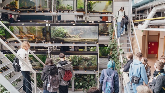 uczniowie szk&oacute;ł ponadpodstawowych na spotkaniach edukacyjnych w ramach akcji Studiuj z UwB