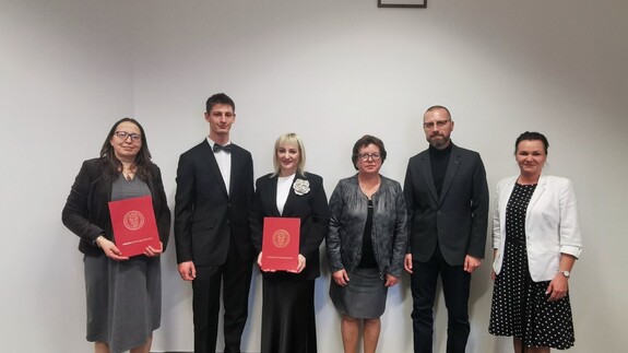 Podpisanie porozumienia o współpracy pomiędzy Wydziałem Matematyki a ZST im. gen. Władysława Andersa