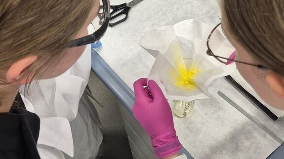 warsztaty chemiczne dla uczniów klas SP w Załukach