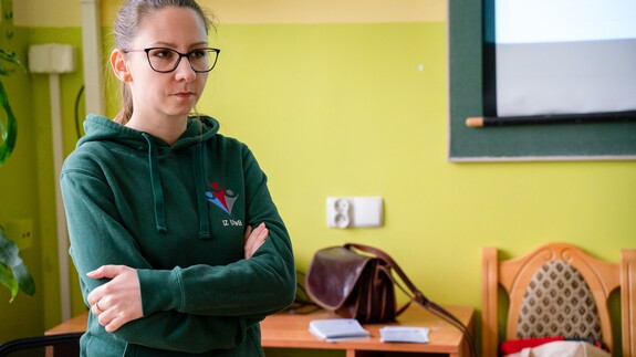 akcja promocyjno-rekrutacyjna Studiuj z UwB w Dąbrowie Białostockiej