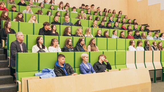 akcja Studiuj z UwB dla uczniów z ILO z Grajewa