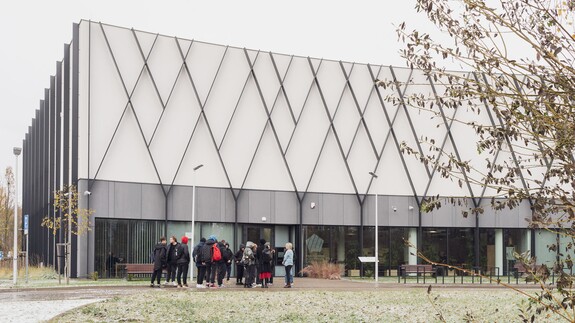 uczniowie Liceum w Olecku na zajęciach w kampusie UwB