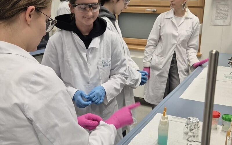 warsztaty chemiczne dla uczniów klas SP w Załukach