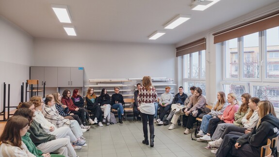 zajęcia kadry UwB w ZSHE w Białymstoku