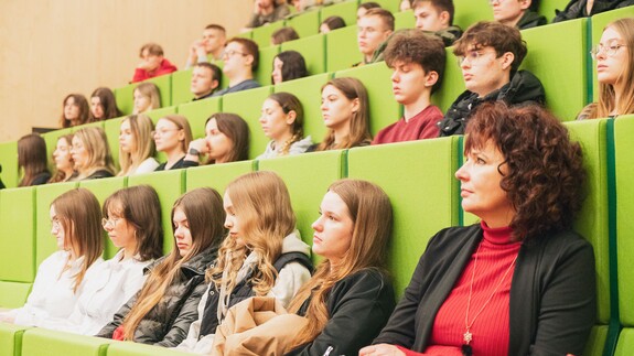 akcja Studiuj z UwB dla uczniów z ILO z Grajewa