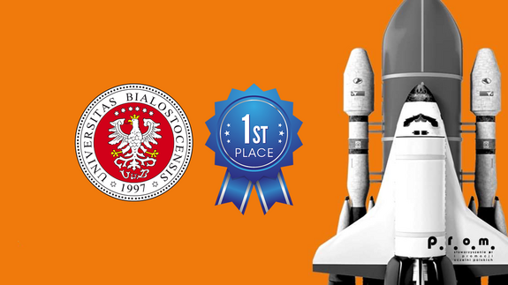 Projekt „Uniwersytet w Białymstoku dla szkół” nagrodzony w konkursie Stowarzyszenia PR i Promocji Uczelni Polskich „PRom”
