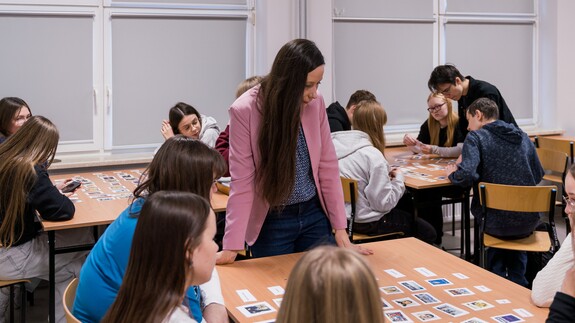akcja spotkań edukacyjnych Studiuj z UwB w ZS w Sok&oacute;łce