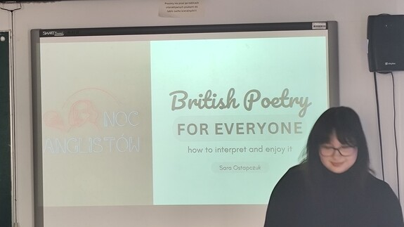 zajęcia w ramach Nocy Anglistów na Wydziale Filologicznym