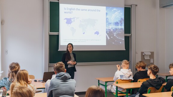 zajęcia w ramach studiuj z uwb w kampusie