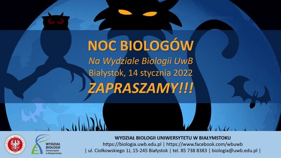 Uniwersytet w Białymstoku zaprasza na Noc Biologów