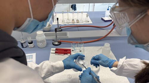 Wydział Chemii UwB wspiera licealistów z Ełku w międzynarodowym konkursie Beamline for Schools