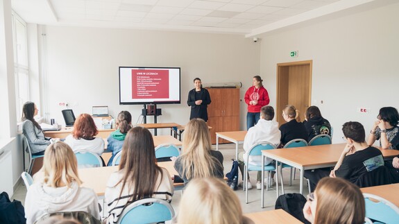 akcja Studiuj z UwB w Zespole Szkół w Sokółce