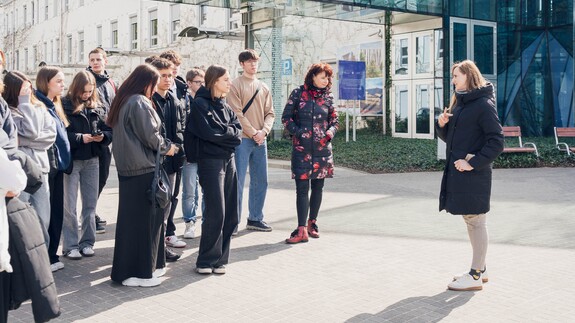 akcja Studiuj z UwB dla uczniów z ILO z Grajewa