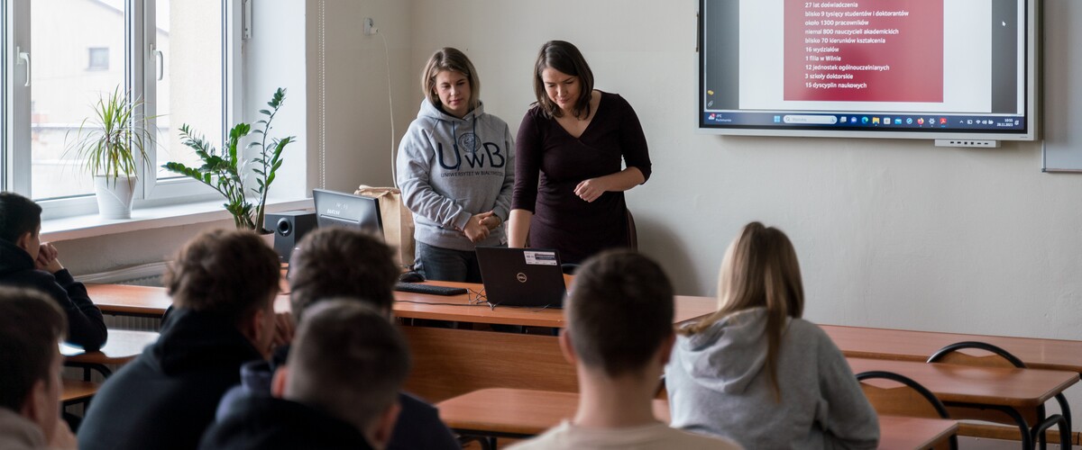 akcja Studiuj z UwB w Sokołowie Podlaskim