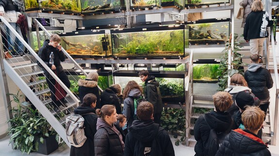 uczniowie szk&oacute;ł ponadpodstawowych na spotkaniach edukacyjnych w ramach akcji Studiuj z UwB