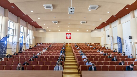 uczestnicy olimpiady na wydziale prawa uw