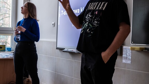 targi edukacyjne w II LO w Białymstoku