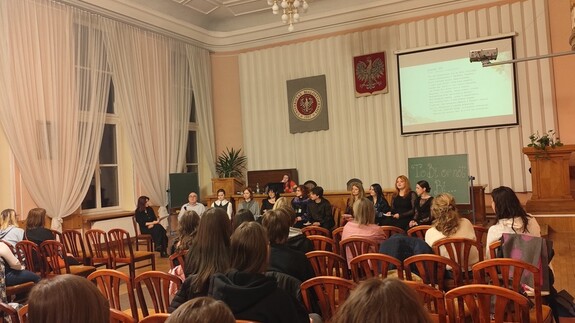 zajęcia w ramach Nocy Anglistów na Wydziale Filologicznym