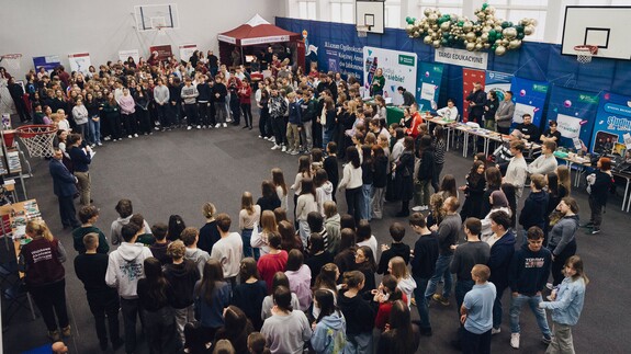 targi edukacyjne w II LO w Białymstoku