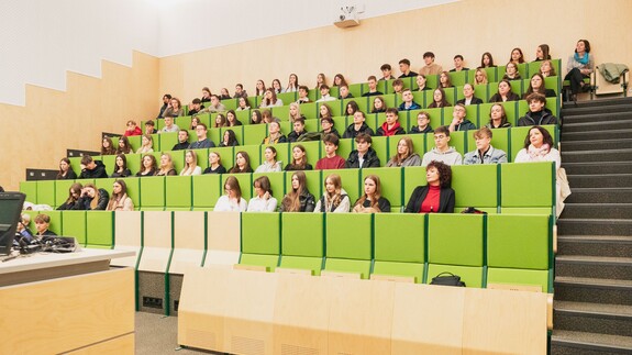 akcja Studiuj z UwB dla uczniów z ILO z Grajewa