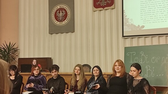 zajęcia w ramach Nocy Anglistów na Wydziale Filologicznym