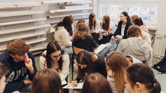 zajęcia kadry UwB w ZSHE w Białymstoku