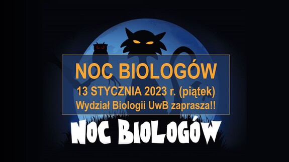 Noc Biologów plakat