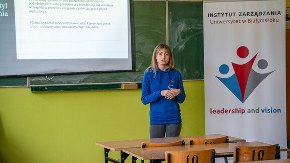 akcja promocyjno-rekrutacyjna Studiuj z UwB w Dąbrowie Białostockiej