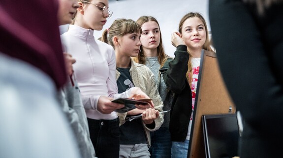 targi edukacyjne w II LO w Białymstoku