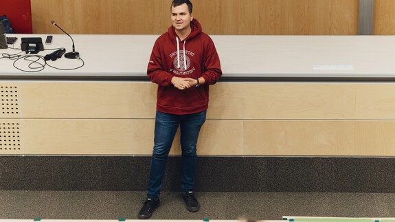 Uczniowie z Wyszkowa na wykładach w kampusie UwB