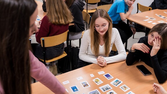 akcja spotkań edukacyjnych Studiuj z UwB w ZS w Sok&oacute;łce