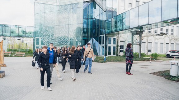 akcja Studiuj z UwB dla uczniów z ILO z Grajewa