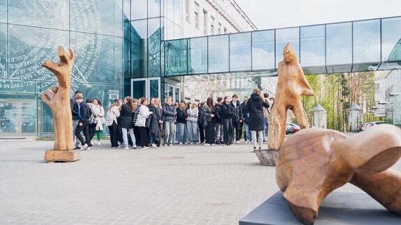 akcja Studiuj z UwB dla uczniów z ILO z Grajewa