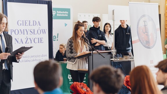 Uniwersytet w Białymstoku spotyka się z uczniami podczas XXIV Giełdy Pomysłów na Życie w Łomży