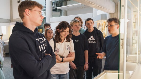 akcja Studiuj z UwB, uczniowie z Gimnazjum z Wilna w kampusie UwB