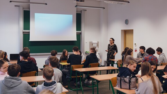zajęcia w ramach studiuj z uwb w kampusie