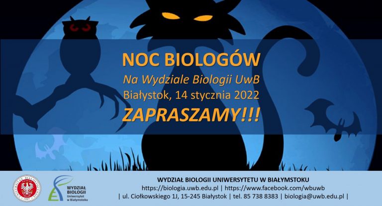 Uniwersytet w Białymstoku zaprasza na Noc Biologów